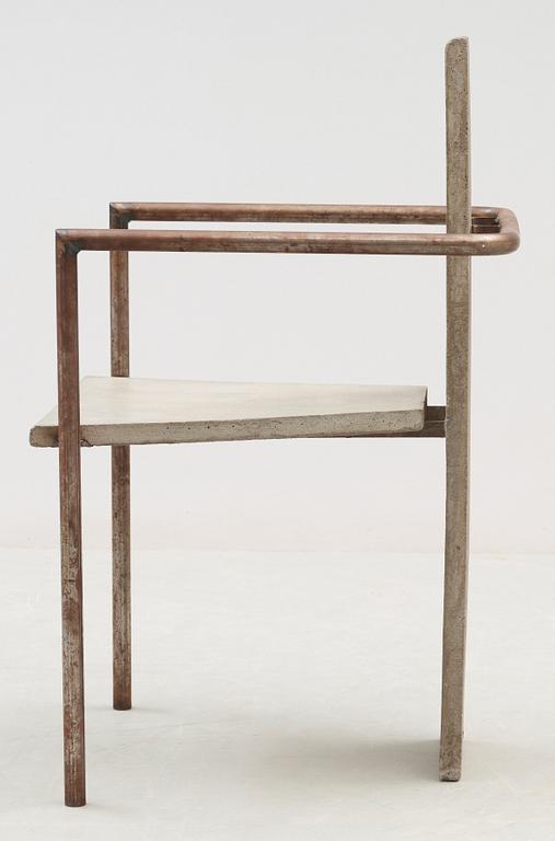 A Jonas Bohlin 'Concrete' by Källemo, Sweden, ca 1982, signed 7/100.