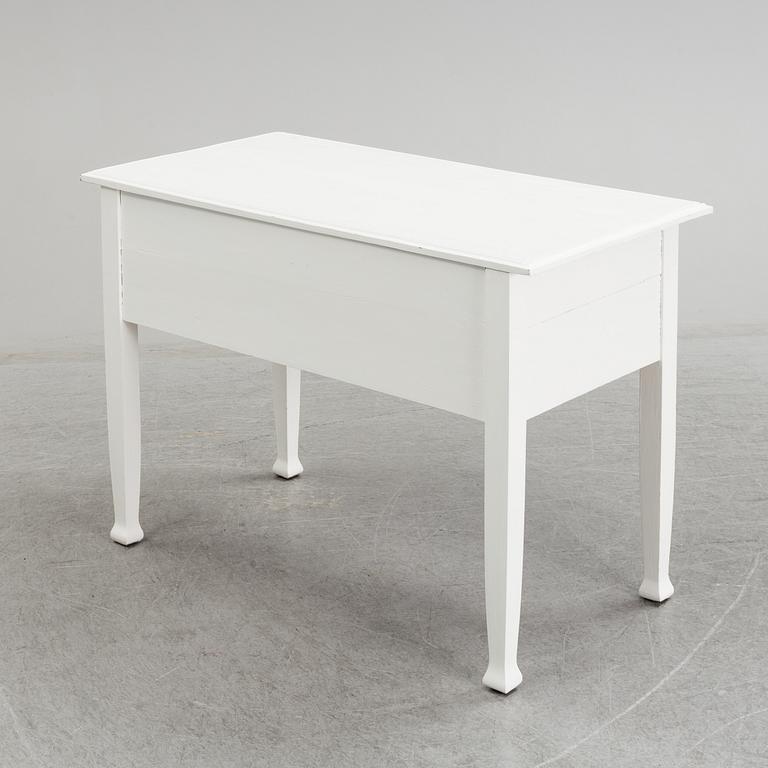 A painted desk, early 20th Century.