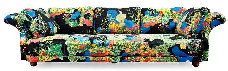 A Josef Frank 'Liljevalchs' sofa, Svenskt Tenn.