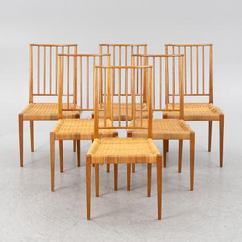 Josef Frank, six model 970 chairs, Svenskt Tenn.