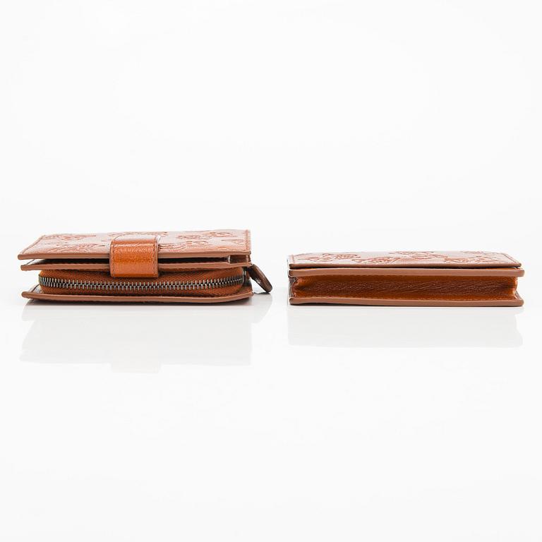 Bottega Veneta, "Settantuno" cardholder and wallet.