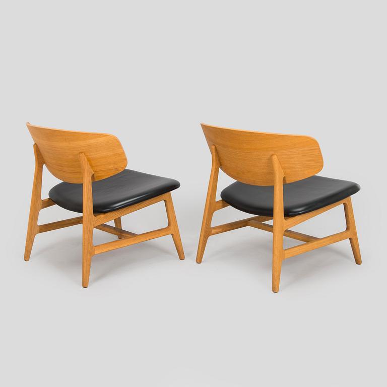 Henrik Pedersen, a pair of 'Siko' lounge chairs for Houe, Denmark.