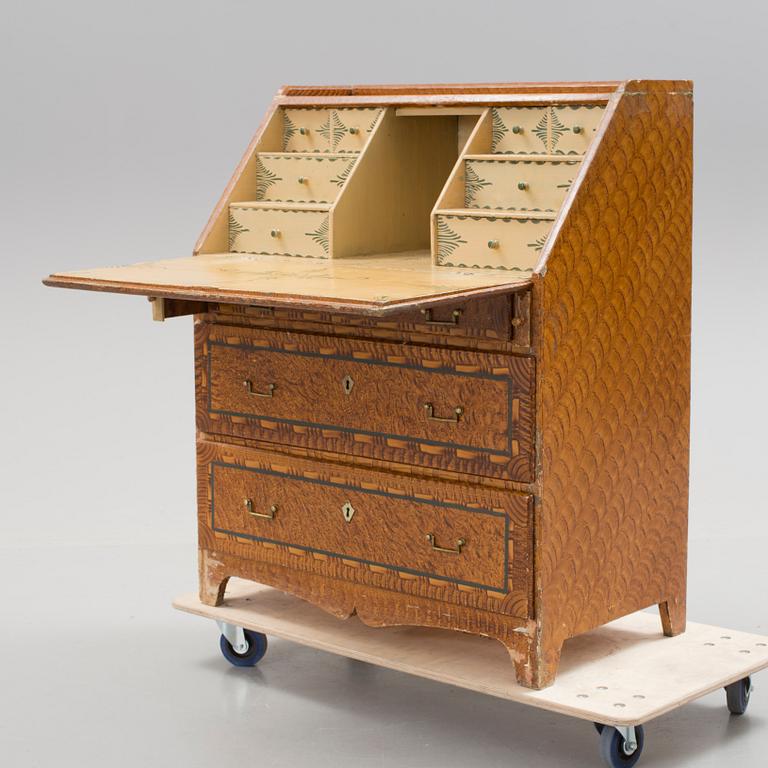 SKRIVSEKRETÄR, 1800-talets första hälft. Daterad 1839.