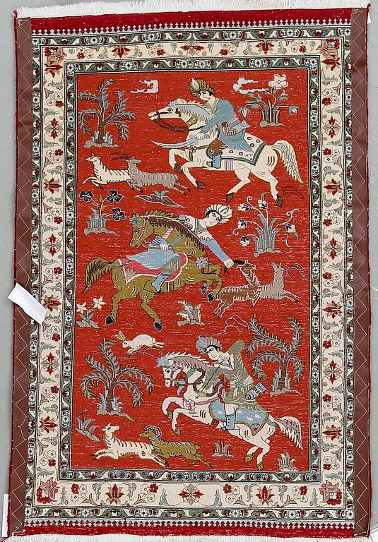 MATTA, old Ghom. Ca 114x78 cm.