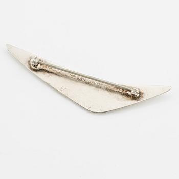 Georg Jensen, brooch, sterling silver.