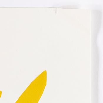 CARL JOHAN DE GEER, silkscreen in color, signed and numbered 29/99.