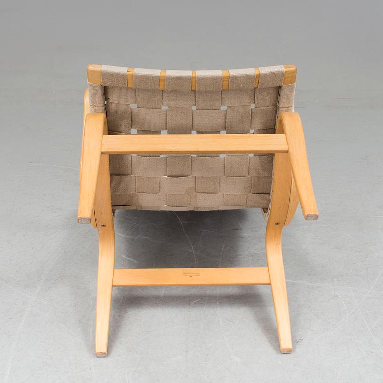 BRUNO MATHSSON, fåtölj, "Eva", Firma Karl Mathsson, 1969.