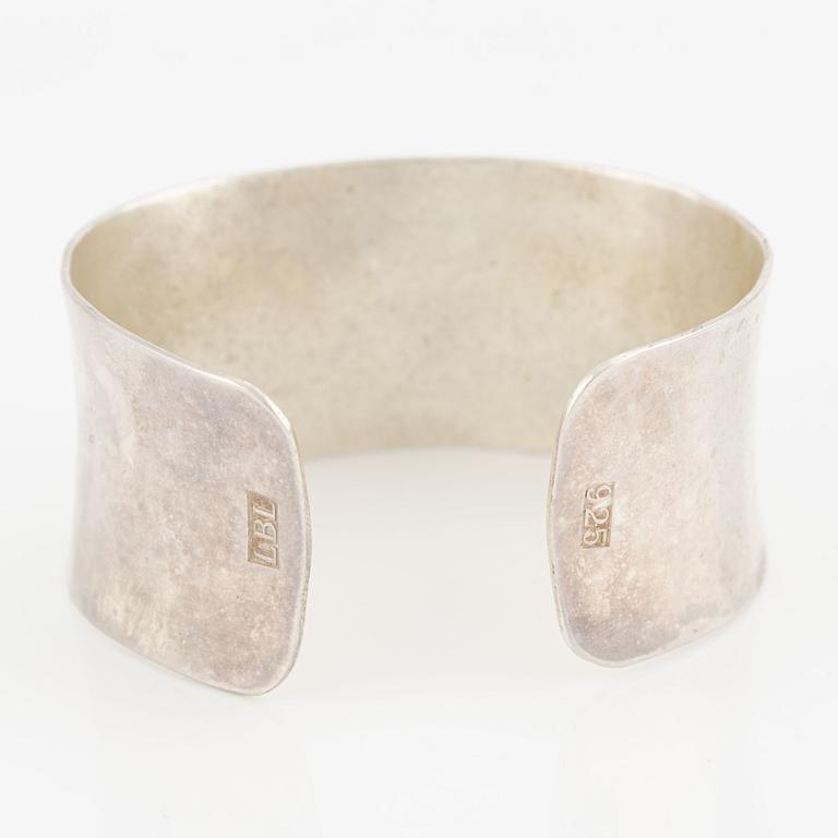 Bangle, Lotta Browall, sterling silver.