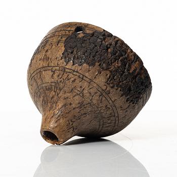 Träföremål, sex stycken, 1700 - 1800-tal.
