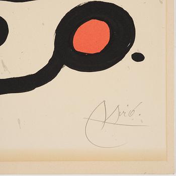 Joan Miró, Poster for the Exhibition 'Peintures sur Papier, Dessins'.