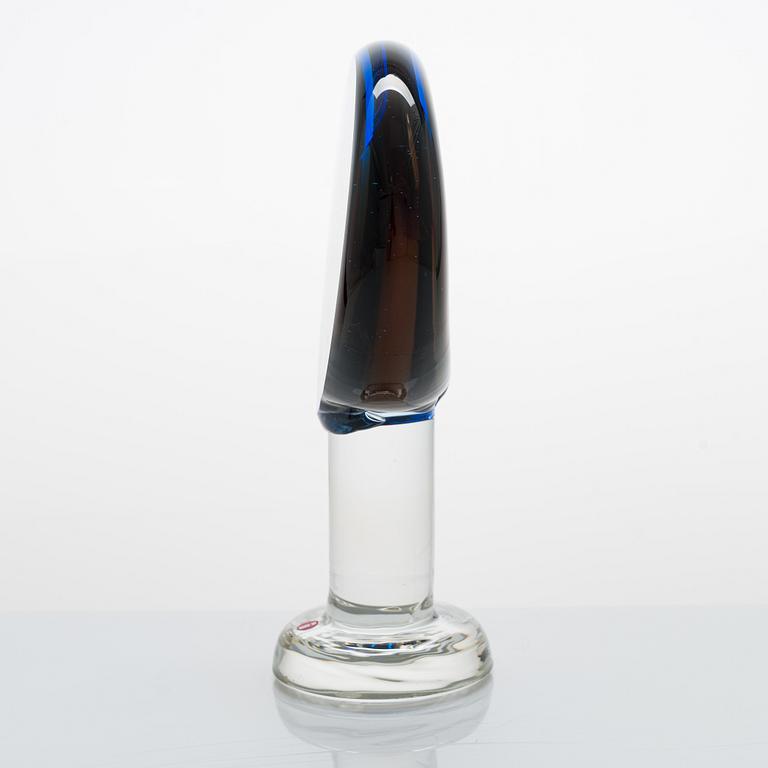 Oiva Toikka, glasskulptur, "Lollipop", signerad Oiva Toikka Nuutajärvi 2008 34/60.
