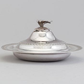 A silver bowl from the Ottoman empire, probably. Total weight 189 grams.