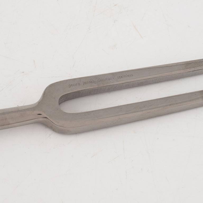 Georg Jensen, tranchergaffel, sterlingsilver, Gammal Dansk/Old Danish, Danmark.