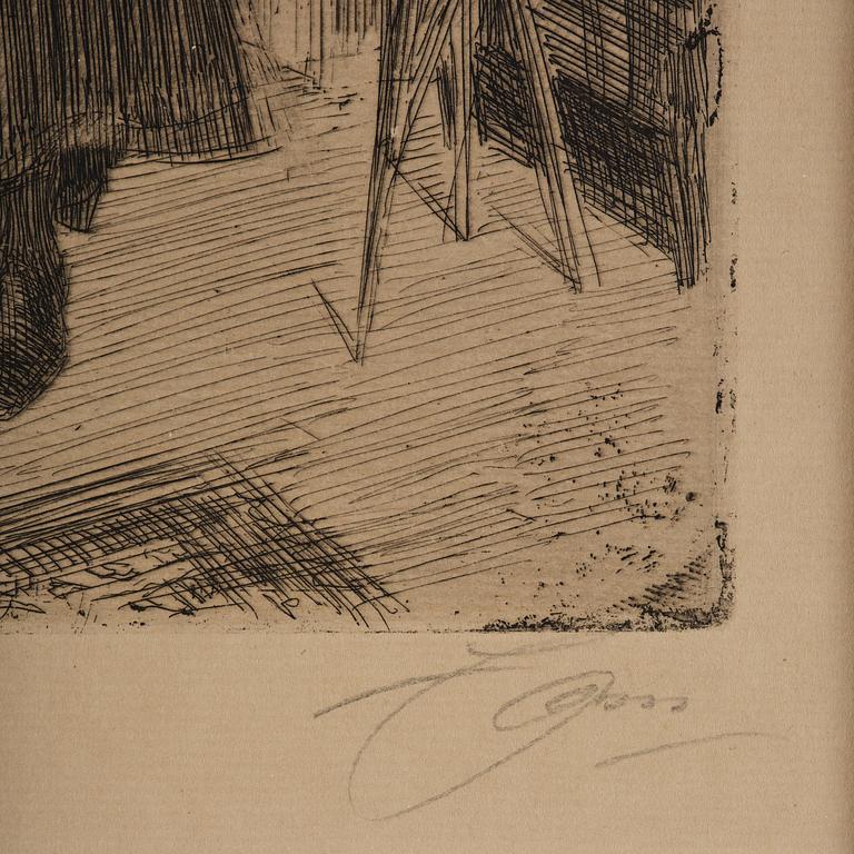 Anders Zorn, "The new maid".