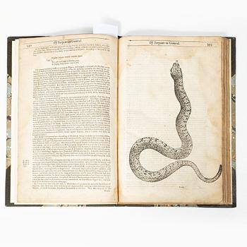 With woodcut illustrations of snakes, crocodiles, dragons, frogs, tortoises etc.