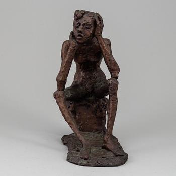 A signed Puck Stocklassa, sculpture.