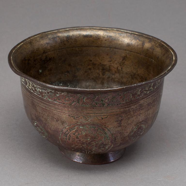 SKÅL, brons, Persien.