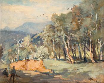 1015. Albert Henry Fullwood, "A Mountain Road".