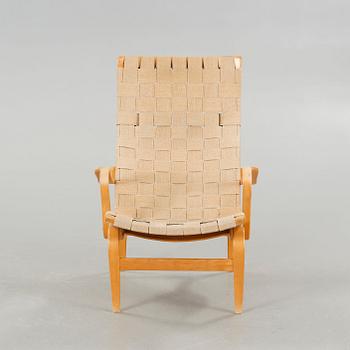 BRUNO MATHSSON, fåtölj, Firma Karl Mathsson, 1977.