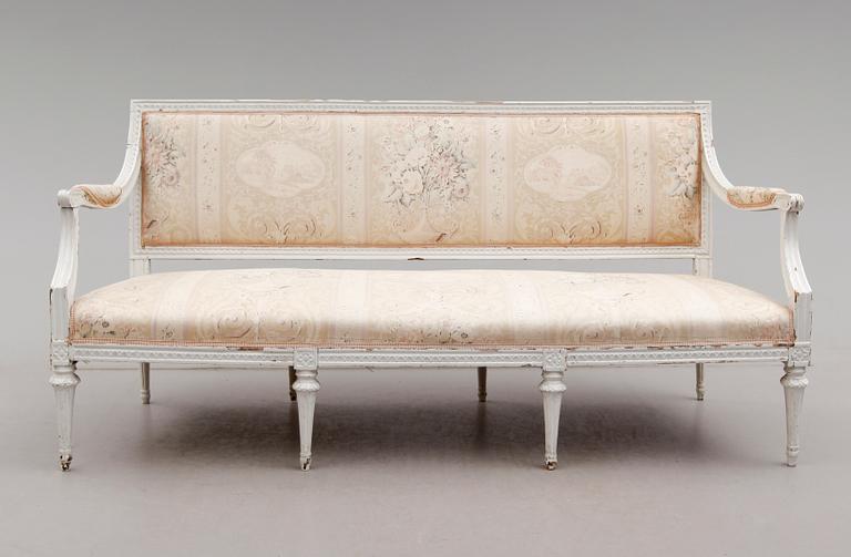 SOFFA, gustaviansk, 1700-talets andra hälft.