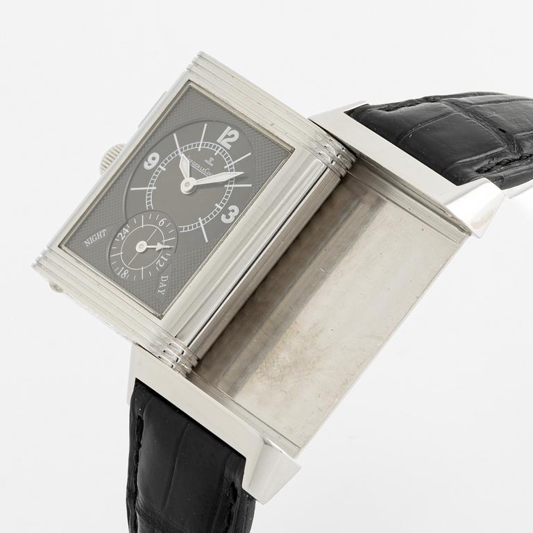 Jaeger-LeCoultre, Reverso Duoface, Night & Day, wristwatch, 26 x 36 (42) mm.