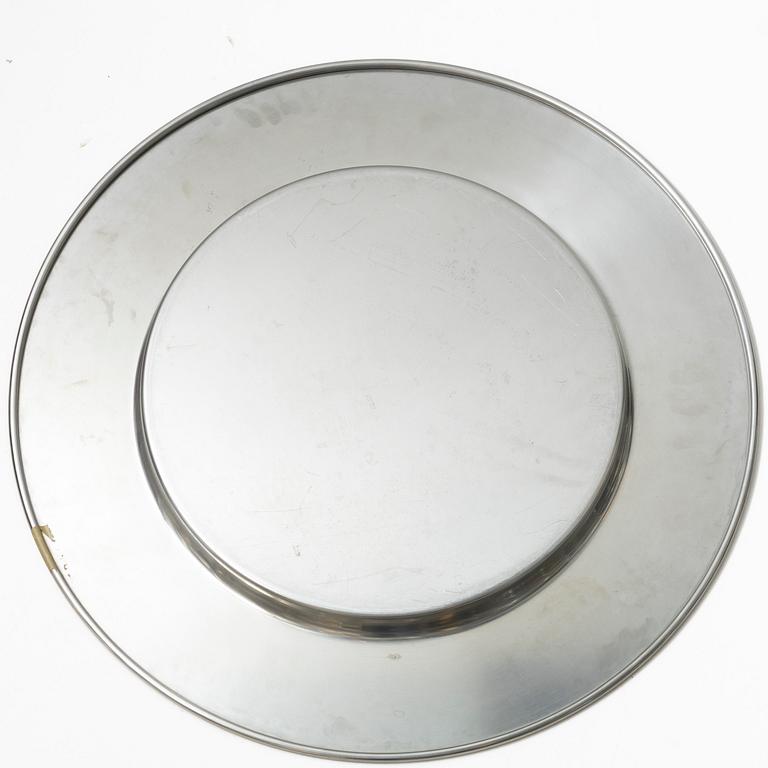 Timo Sarpaneva, kuverttallrikar, 12 st samt praktfat, OPA, Finland 1900-talets senare del.