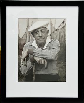 FOTOGRAFIER, 3 st, Ernst Hugo Järegård och Fritiof Nilsson Piraten, 1900-tal.