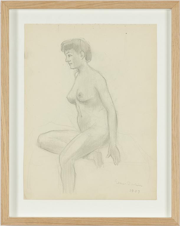 Einar Jolin, Sitting model.