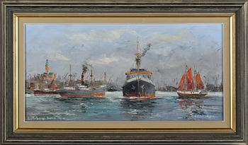 KURT ERIK HEINONEN, olja på duk, signerad.