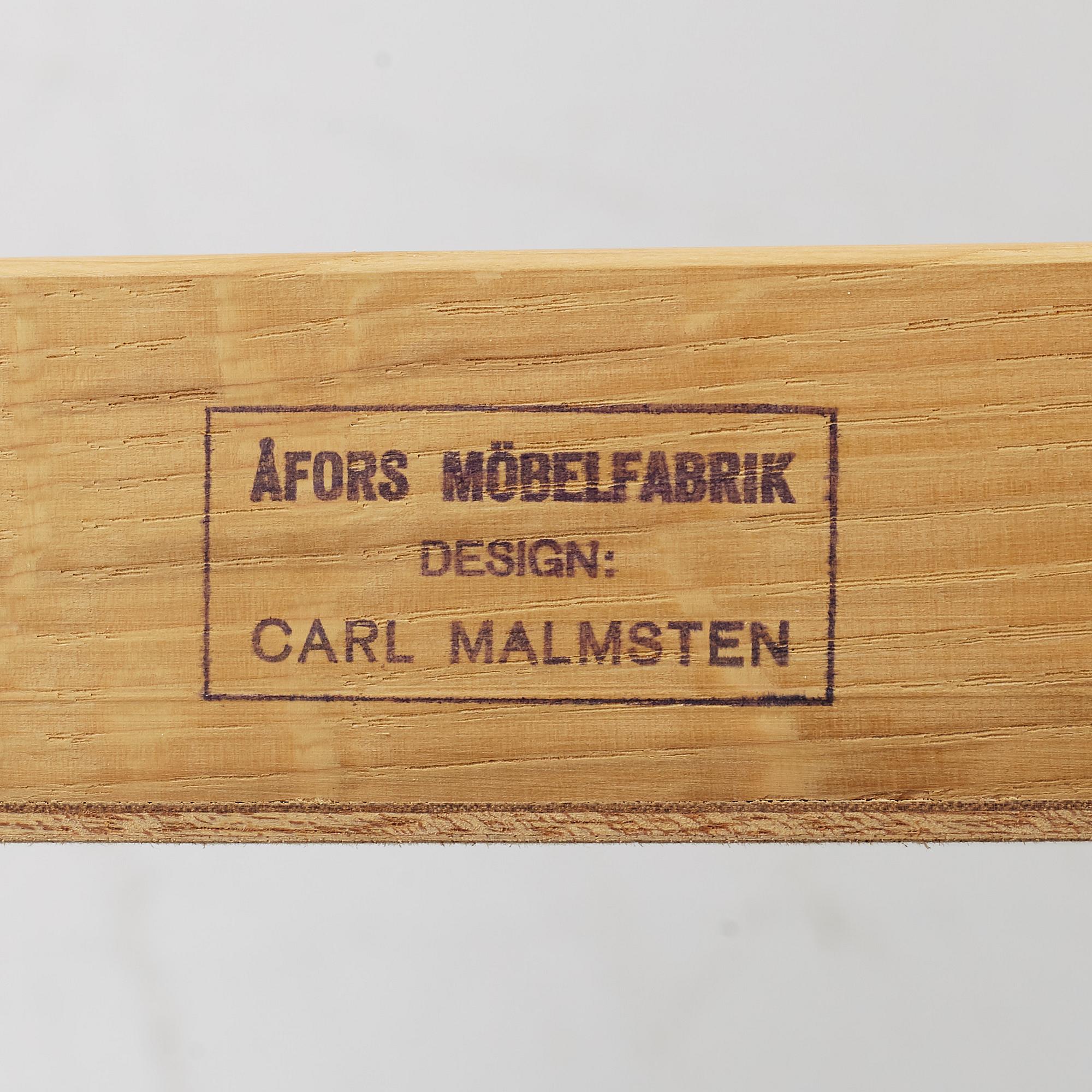 Carl Malmsten, vitrinskåp, "Herrgården", Åfors Möbelfabrik.