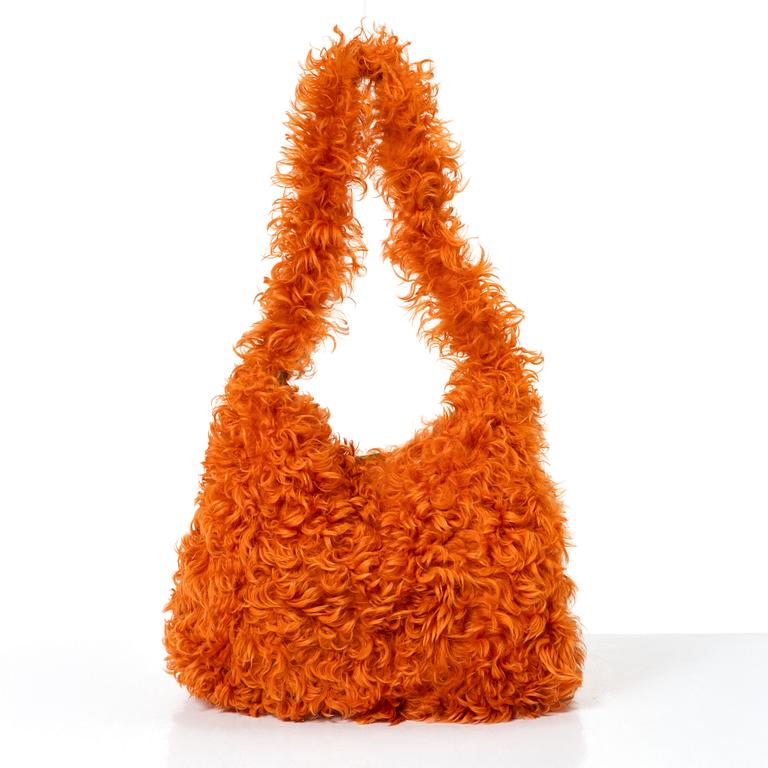 Miu Miu, bag, "Montone Letter Fur Bag".