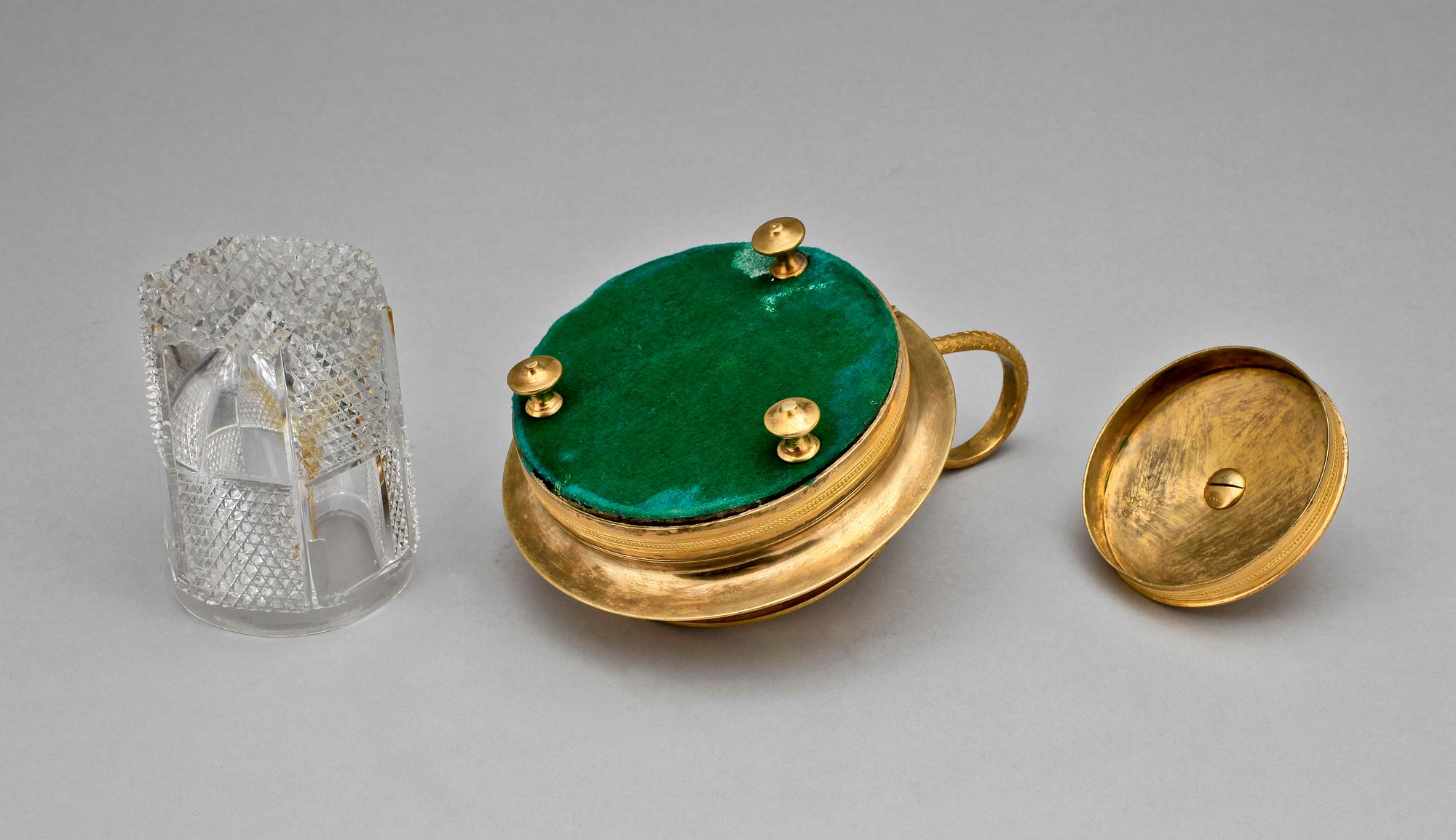 KAVIARSKÅL, empirestil, 1800-tal, troligen Ryssland.