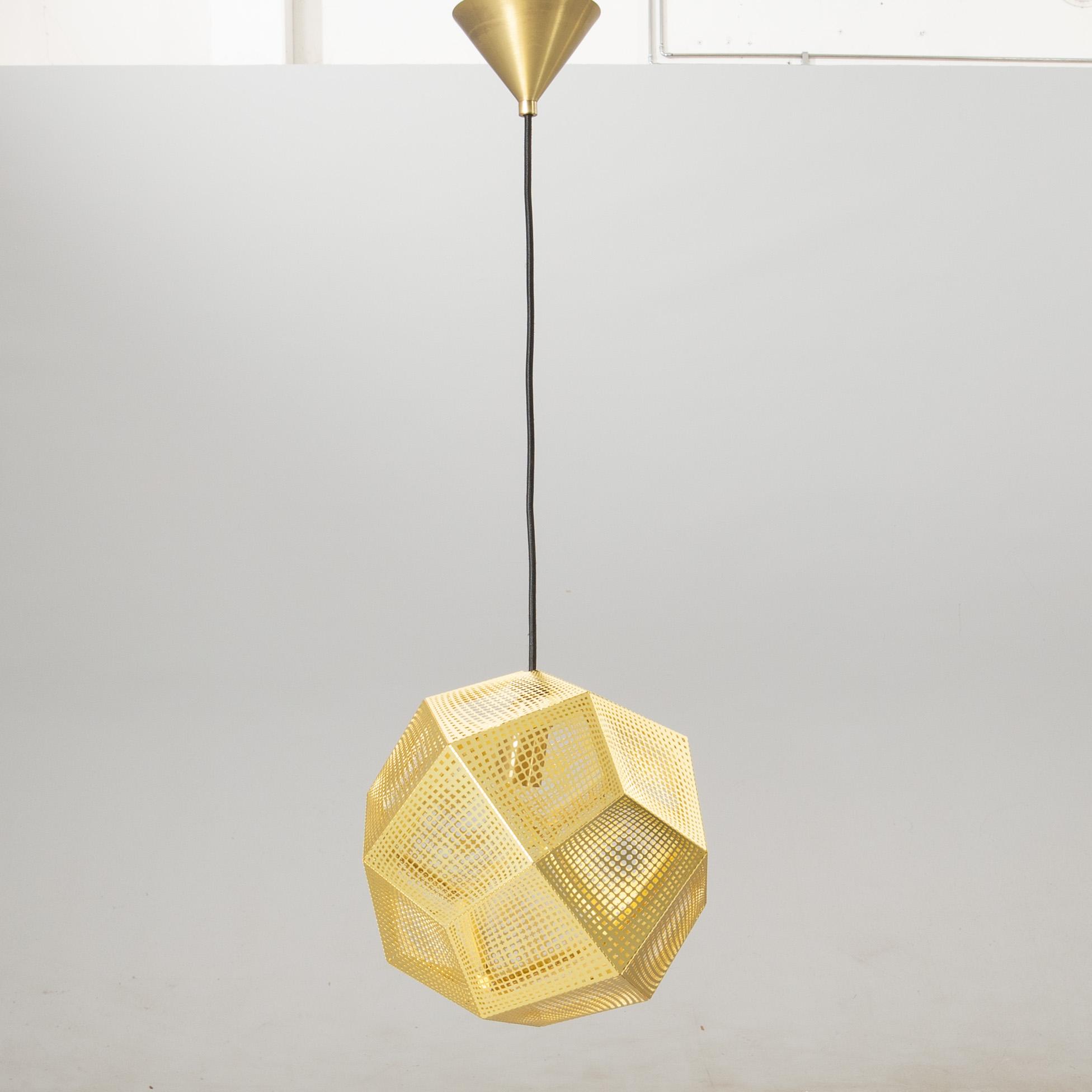 Tom Dixon, Ceiling lamp "Etch" 21st century.