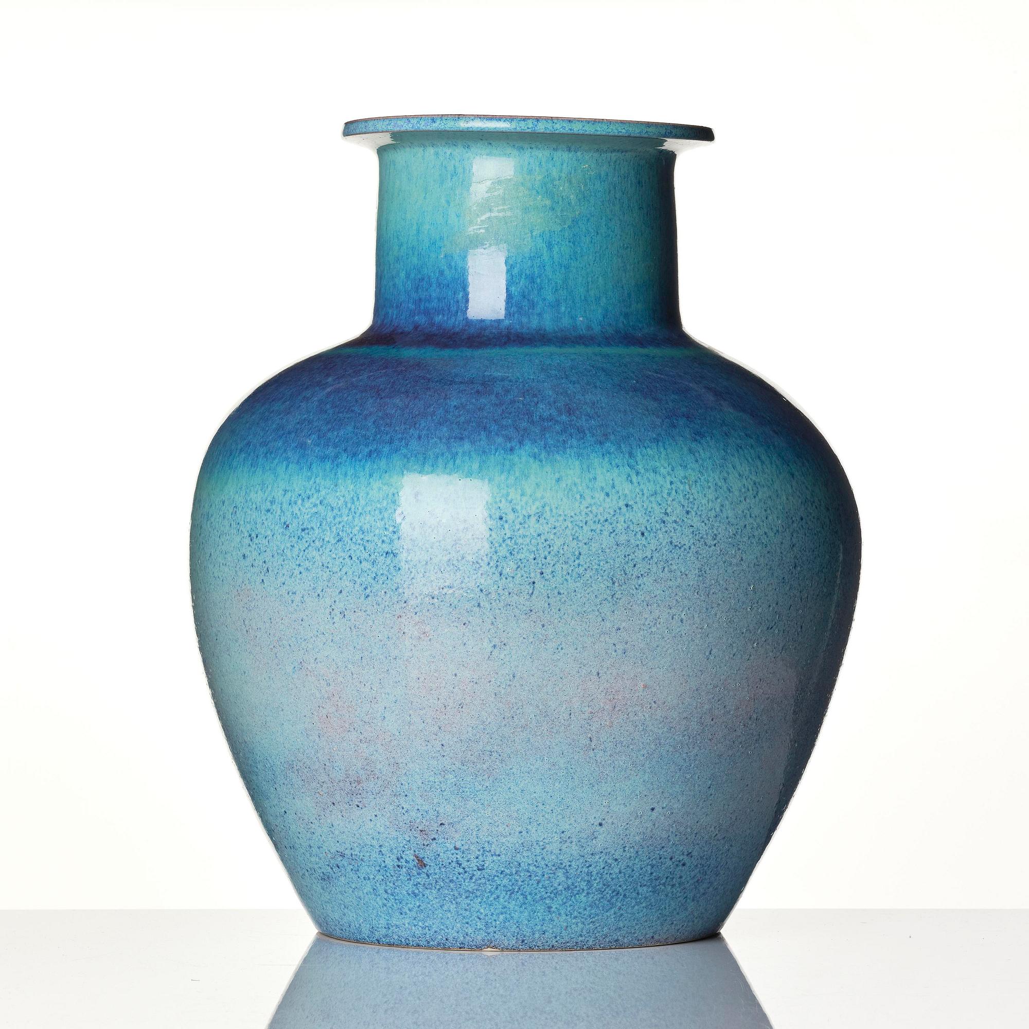 Sven Wejsfelt, a stoneware floor vase, Gustavsberg Studio 1983.