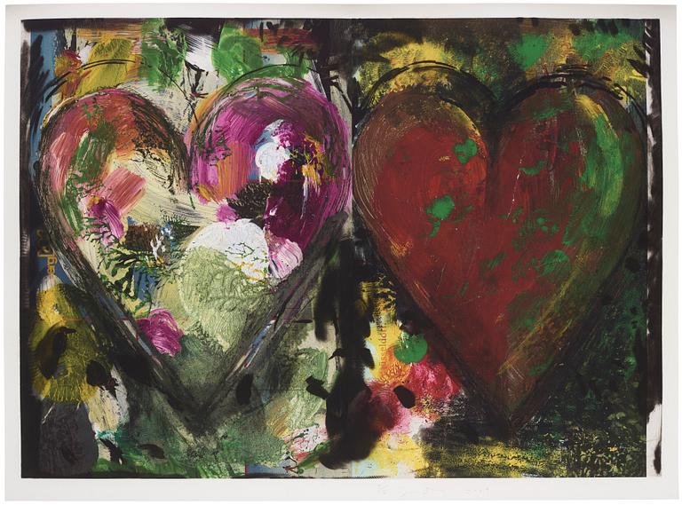 Jim Dine, "Düsseldorff".