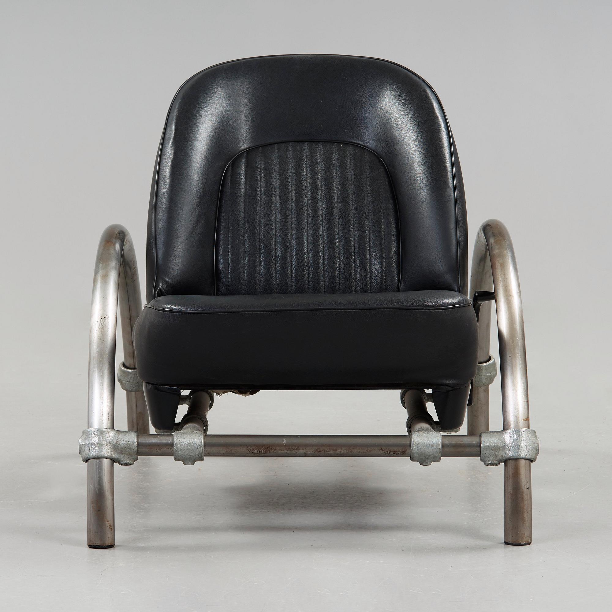 RON ARAD, fåtölj, "Rover Chair", för One Off Ltd, London 1980-tal.