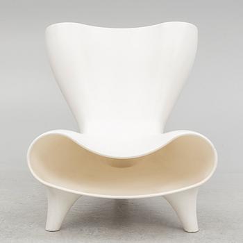 Marc Newson, an 'Orgone' lounge chair, Cappellini, Italy, after 1993.