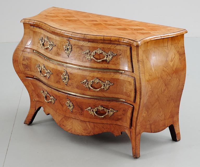 A Swedish rococobureau, 18th century.