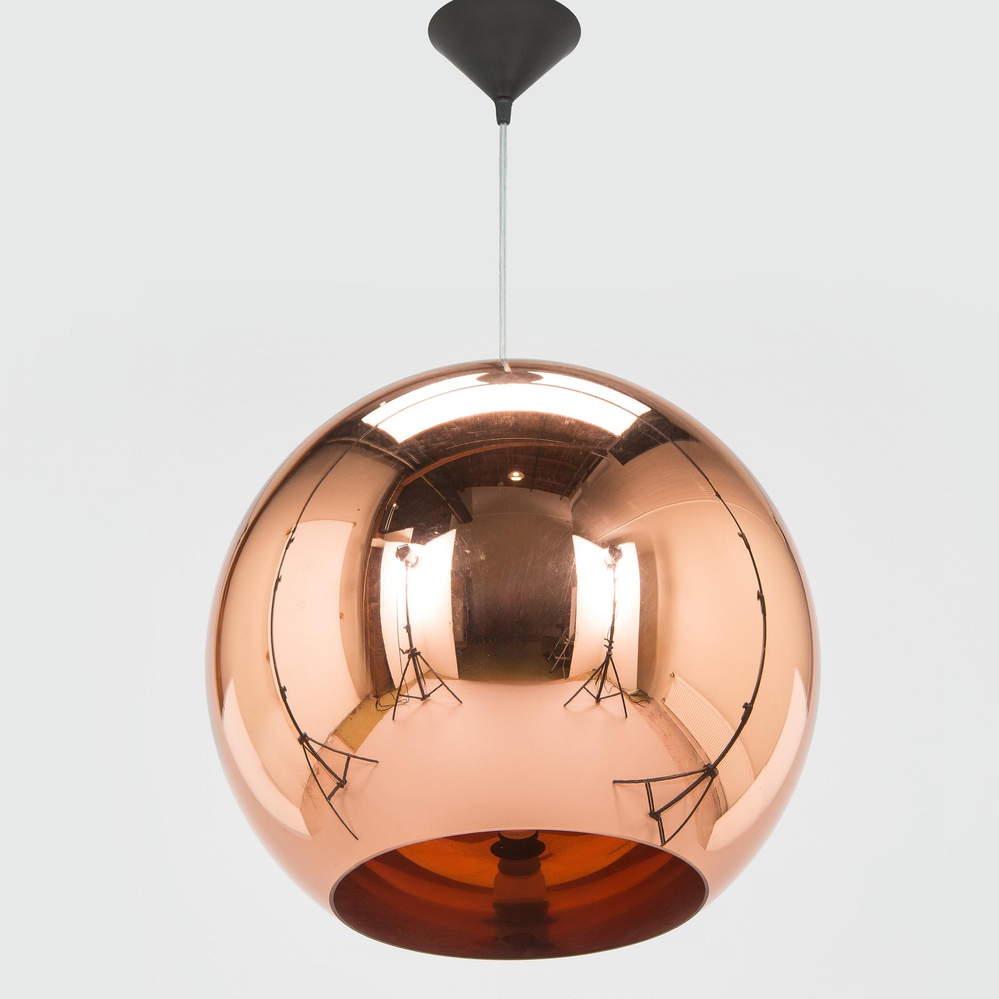 Tom Dixon, a 'Copper Shade Round 45 Pendant', Tom Dixon, 2010.