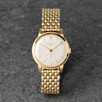 1006. Patek Philippe, Calatrava, "Beads of rice bracelet by Gay Frères", ca 1954.
