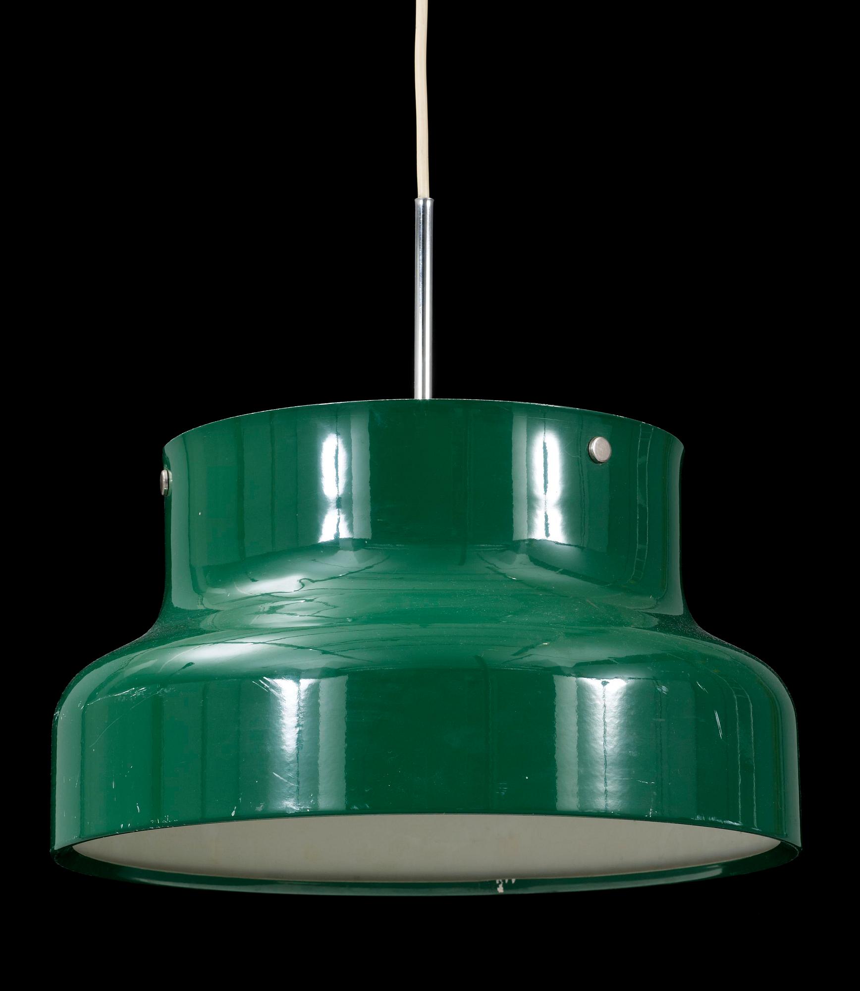 TAKLAMPA, "Bumling", Anders Persson, Atelje Lyktan, 1970-tal. H 23.