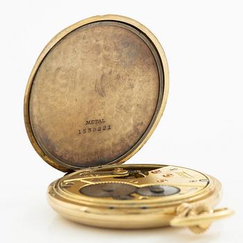 Tissot, "double signed", "O Rydén Malmö", pocket watch, hunter, 50 mm.