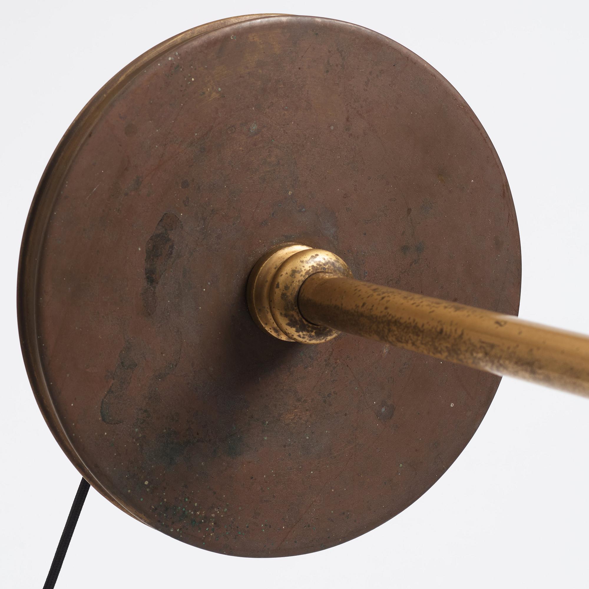 Josef Frank, a rare floor lamp, model "G 2346", Firma Svenskt Tenn, 1940-50s.