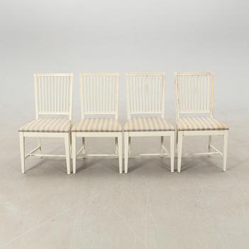 Chairs, 4 pcs, second half of the 20th century.