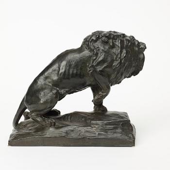 Johan Axel Wetterlund, Sitting lion.