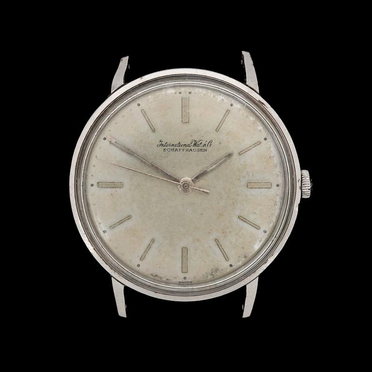 IWC, International Watch Company, Schaffhausen, herr, stål 1950-tal.