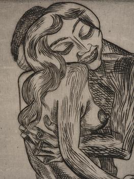 Conrad Felixmüller, "Gelibte frau".
