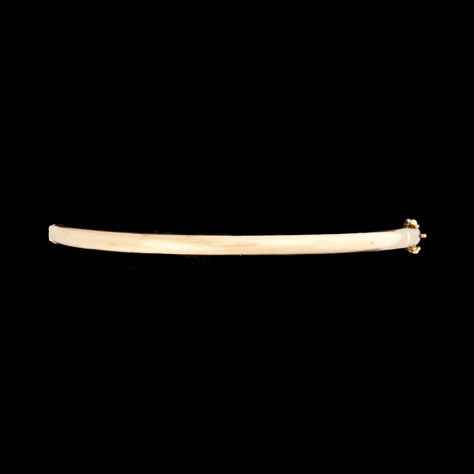 ARMRING, stel, 18k guld, ABJ, Stockholm, 1947. Vikt ca 6,8 g.