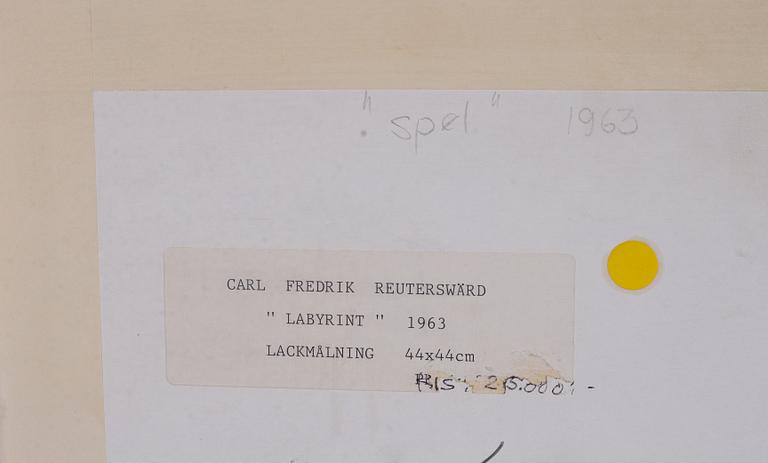 Carl Fredrik Reuterswärd, "Labyrint".