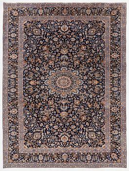 Carpet, Keshan, approx. 415 x 315 cm.